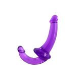 Erox Jel Dokulu Strapless-Strapon Mor