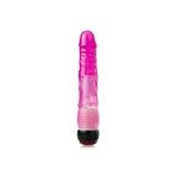 Erox Klasik Jel Dokulu Vibratör Pink