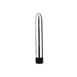 Erox Silver Metal Vibrating Anal Ve Vajinal Metal Sex Oyuncağı Vibratör