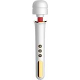Erox Ultra Sessiz Body Wand Masaj Cihazı - 10 Titreşim, 5 Hız, Esnek Başlık