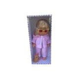 Erpa Oyuncak Melis Eşofmanlı Bebek (Hayvancıklı) - Pembe