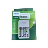 Erpilsan Philips 4 Lü Aa & Aaa Nı-Cd & Nı-Mh Micro USB Pil Şarj Aleti ve 4 Adet Şarjlı Pil Aa 2 Adet + Aaa 2 Adet Paket - 1 Adet