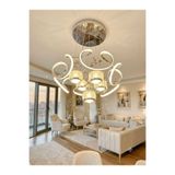 ERS AYDINLATMA LINA KROM MODELI 3 RENK LED AVİZE 5 TOP İLE INANILMAZ AYDINLATMA
