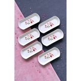 ers erbaşlar CLOVER 6 PARÇA LÜX OVAL KAHVALTILIK SETİ