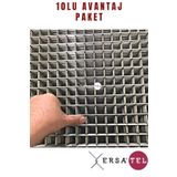 ERSA DEMİR ÇELİK Ersatel Hasır Tel 2,20 Mm X 2*2 Cm X 100x200 Cm - 10'lu Avantaj Paket - Tarım, Bahçe, Inşaat, Kümes