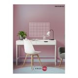 ERSA DEMİR ÇELİK Tel Pano Metal Duvar Panosu Ersapano Classic 50x70 Beyaz