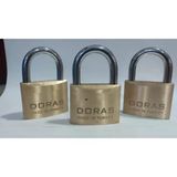 Ersa Doras 50 Mm 3 Lü Sarı Pas Sistem Asma Kilit