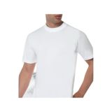 Ersa Erkek Fily İç Giyim Sıfır Yaka Penye Fanila, Kısa Kollu, Beyaz, 3XL, 3 Adet