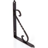 Ersa Ferforje Dekoratif Raf Altı Raf Ayağı Bakır 155 x 230 mm