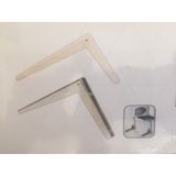 ERSA KIRMA KATLANIR MASA KONSOLU 40 CM ÇİNKO 1 TAKIM (2ADET)