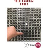 Ersa Tel Kümes Teli Galvanizli Kaynaklı Hasır Tel Çit 2x2 2.20 mm 100X200 10'lu (Avantaj Paket)