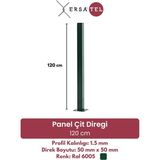 Ersa Tel Panel Çit Direk 50 x 50 - 1.50 mm 120 cm - 120CM