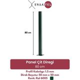 Ersa Tel Panel Çit Direk 50 x 50 - 1.50 mm 80 cm