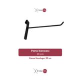 ERSA TEL Siyah Tel Pano Kancası 4 Adet 20 Cm Tel Pano Ve Stant Kancası