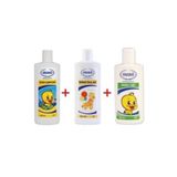 Ersağ 200 ml Bebek Yağı + 300 ml Bebek Duş Jeli + 300 ml Bebek Şampuanı