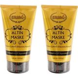 Ersağ Altın Maske Leke Karşıtı İkil Paket 150 ml Renkli Cilt Tipi Karma İçin Etkili