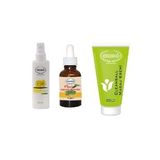 Ersağ Cleanball Masaj Kremi 200 Ml & Plus Zeytin Yaprağı Ekstraktı 30 Ml & Kantaron Özlü Krem 100 Ml
