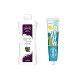 Ersağ Defne Ekstraktlı Sıvı Sabun 1000 ml ve Aloe Vera Diş Macunu 100 gr