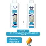 Ersağ Ersag Bahar Kokulu Banyo Wc (2ADET) 1000 ml - Sabunluk Hediyemiz 228-10