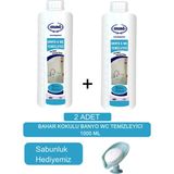 Ersağ Ersag Bahar Kokulu Banyo Wc (2ADET) 1000 ml - Sabunluk Hediyemiz 228-15