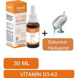 Ersağ Ersag Vitamin D3, Vitamin K2 + (Sabunluk Hediyemiz) 2096-09