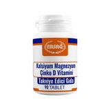 Ersağ Kalsiyum, Magnezyum, Çinko, D Vitamini - Sade