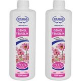 Ersağ Sıvı Deterjan 1000 ml x 2 Genel Temizlik Ürünü Türkiye Menşeli Hoş Koku