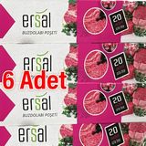 Ersal Ambalaj Ersal x 6 Paket Buzdolabı Poşeti Orta Boy ( 20 Adet ) - Natürel - Beyaz