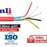 Ersan 2x2x0,80mm Je-h St H Bd Cu-hffr 100 Metre Yangın Alarm Kablosu