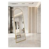Ersan Dizayn 160X50 Gold Metal Ayaklı Boy Aynası (ŞİŞECAM)