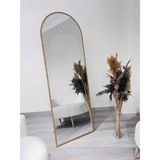 Ersan Dizayn 60x180 cm Altın Gold Çerçeveli Metal Ayaklı Boy Aynası