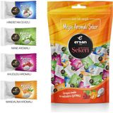 Ersan Mevlana Şekeri Tekli Paketli Doypack 500 gr Ahududu, Nane, Mandalina, Hindistan Cevizli Aromalı