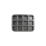Ersat Home 12'li Yanmaz Yapışmaz Kare Muffin & Cupcake Brownie Kalıbı 35CM x 27 cm - 1 Parça