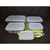 Ersat Home 6 Li Saklama Kabi - 600 ml - Gri