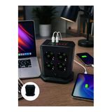 Ersçoklu Priz 8 Çıkışlı 4 Usb 2 Type-C Anahtarlı Dikey Priz Kulesi