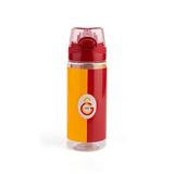 Ersev Çanta Galatasaray Lisanslı Okul Matarası, Kırmızı-Sarı Erkek Çocuk Suluk, 500ml Kapasiteli, Plastik Lisanslı Matara 25571