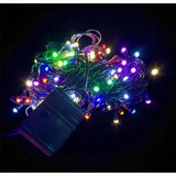 Erseyy 10m 100 Led Damla Uçlu RGB Işık SİYAH Kablo