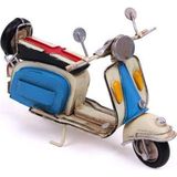 Erseyy Dekoratif Metal Scooter Vintage Dekoratif Ev Ofis Hediyelik