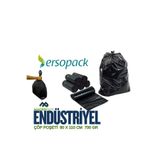 ERSOPACK 700 GR ENDÜSTİRİEL JUMBO BOY ÇÖP POŞETİ 80X110 CM 10AD.