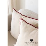 Ersperto Pamuklu Keten Sade Kırlent Kılıfı 1 Adet 30x50 Cm