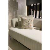 Ersperto Papatya Punch Panç Nakışlı Kırlent Kılıfı 1 Adet 43x43cm
