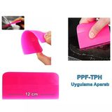 Ersppf/Tph Silikon Çekçek Ragle Cam Filmi Çekme Uygulama Aparatı Pembe 12X7.5cm