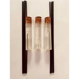 Ersu Store 3 Adet Oda Kokusu 9 Adet Fiber Karbon Bambu Çubuk Amber Kokulu Esanslı - Şeffaf - 1