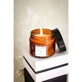 Ersu Store Amber Vanilya & Tarçın Kokulu Uzun Ömürlü Aromaterapi ve Meditasyon Mum
