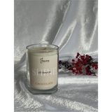 Ersu Store Jeane Candles Kokulu Mum Glass Bardak Çikolata Kokulu - Beyaz