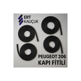 ERT KAUÇUK Peugeot 206 - 4 Kapı Fitili Takım