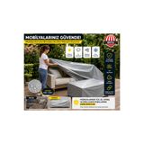 erta 2.5 METRE X 3 METRE 250 GR PİLSA PREMIUM MALZEME MOBİLYA KORUMA BRANDASI – TERAS, BAHÇE, BALKON VE DIŞ MEKAN MOBİLYA ÖRTÜSÜ