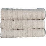 erteks banyo havlusu 3 adet açık kahverengi 70 x 140 yumuşak dokulu - 70 x 140 cm - Bej
