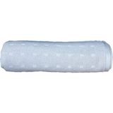 erteks banyo havlusu kendinden desenli açık gri 70 x 140 yumuşak dokulu - 140 x 70 cm