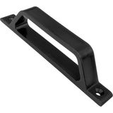 Ertemi PVC ve Alüminyum Sineklik Tutamağı Siyah Plastik D Kol Kulp 12cm - 12 cm